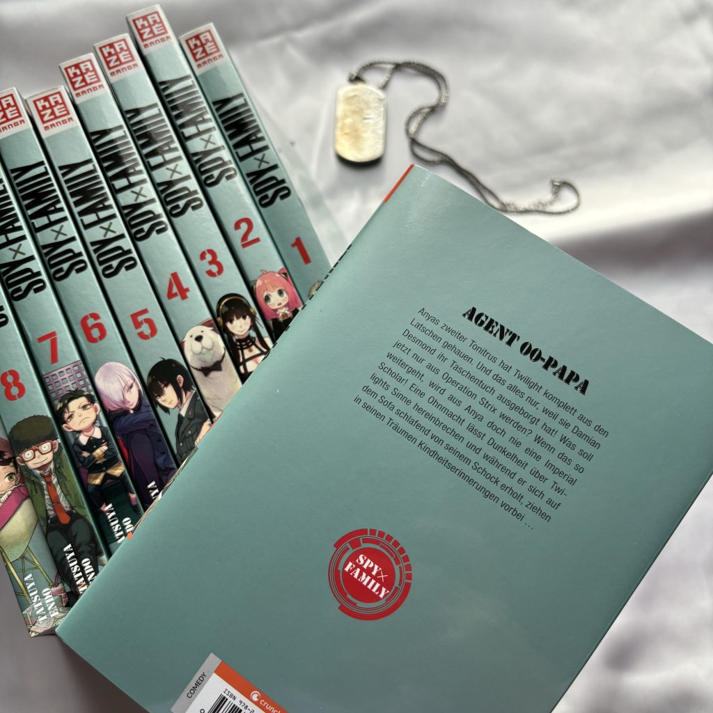 Comedy Manga vom Verlag KAZE/Cruchyroll "Spy X Family Band 10" Rückseite